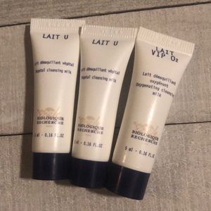 Biologique Recherche Lait U and Lait VIP O2